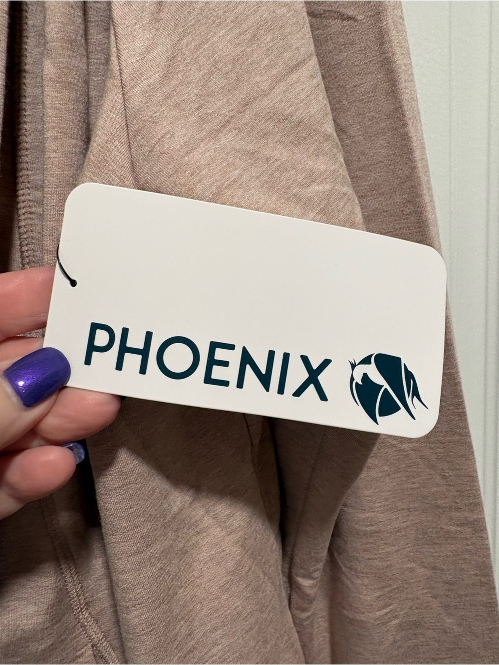 Phoenix Tan Florence Cozy Draped Cowl-Neck Wrap Top Size 1X NWT - Picture 5 of 14